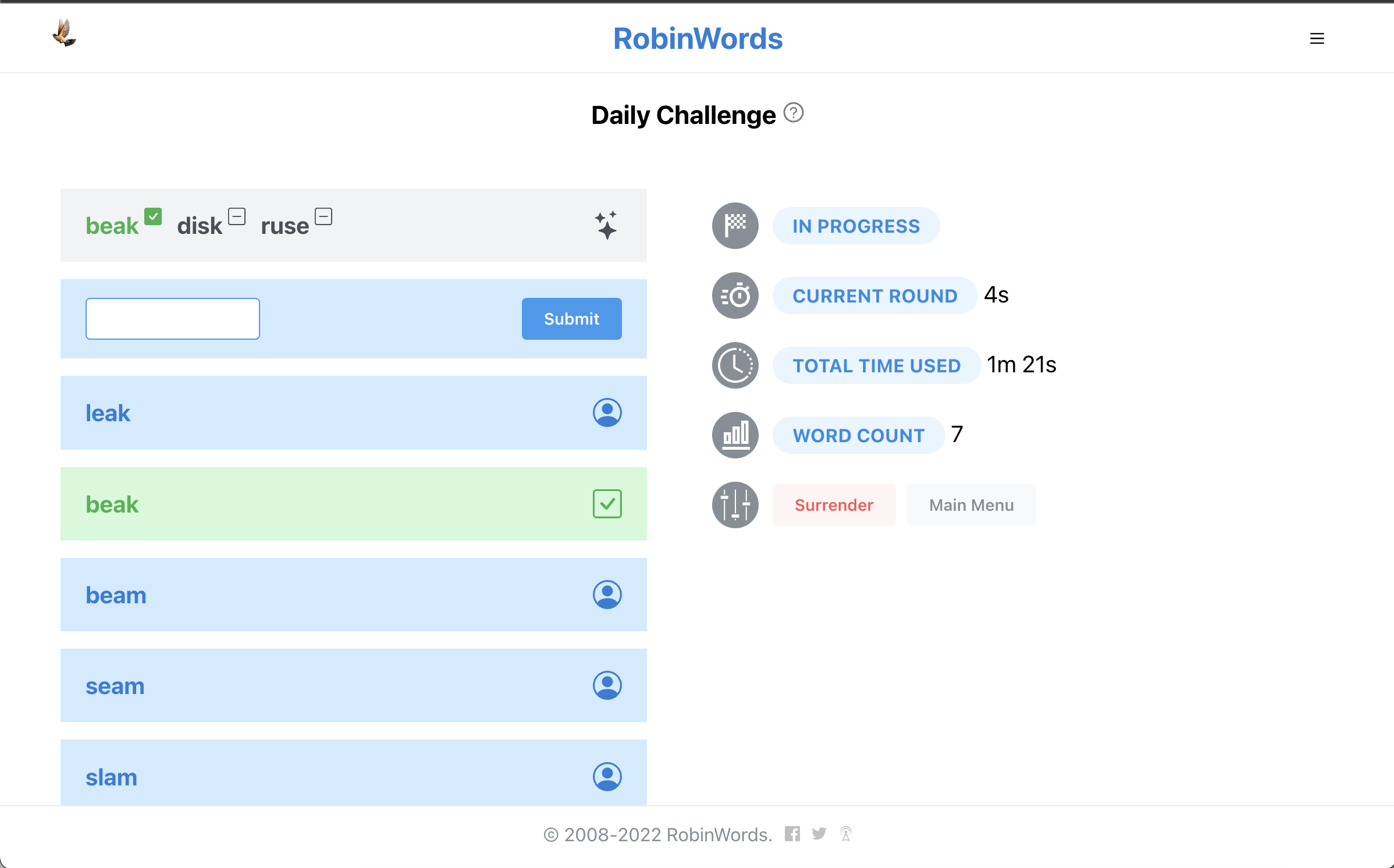Robinwords media 3