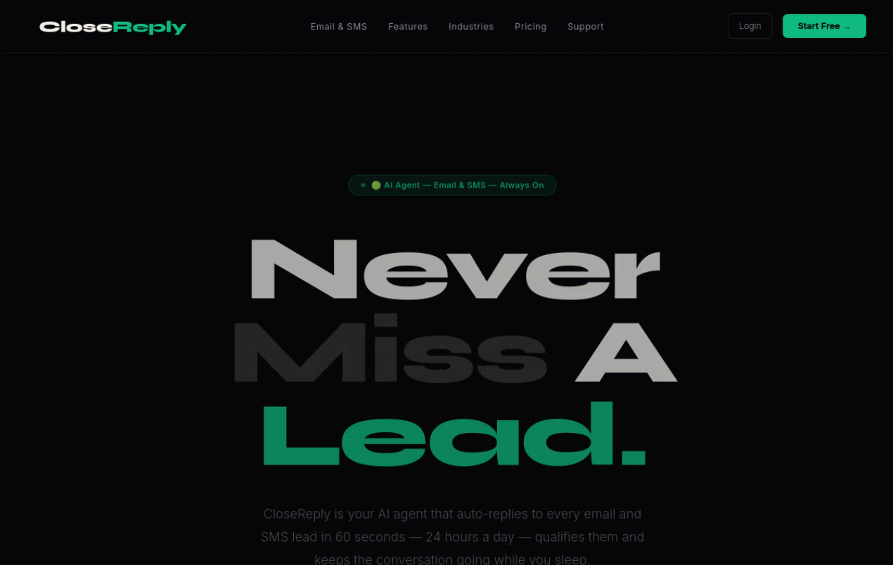 CloseReply logo