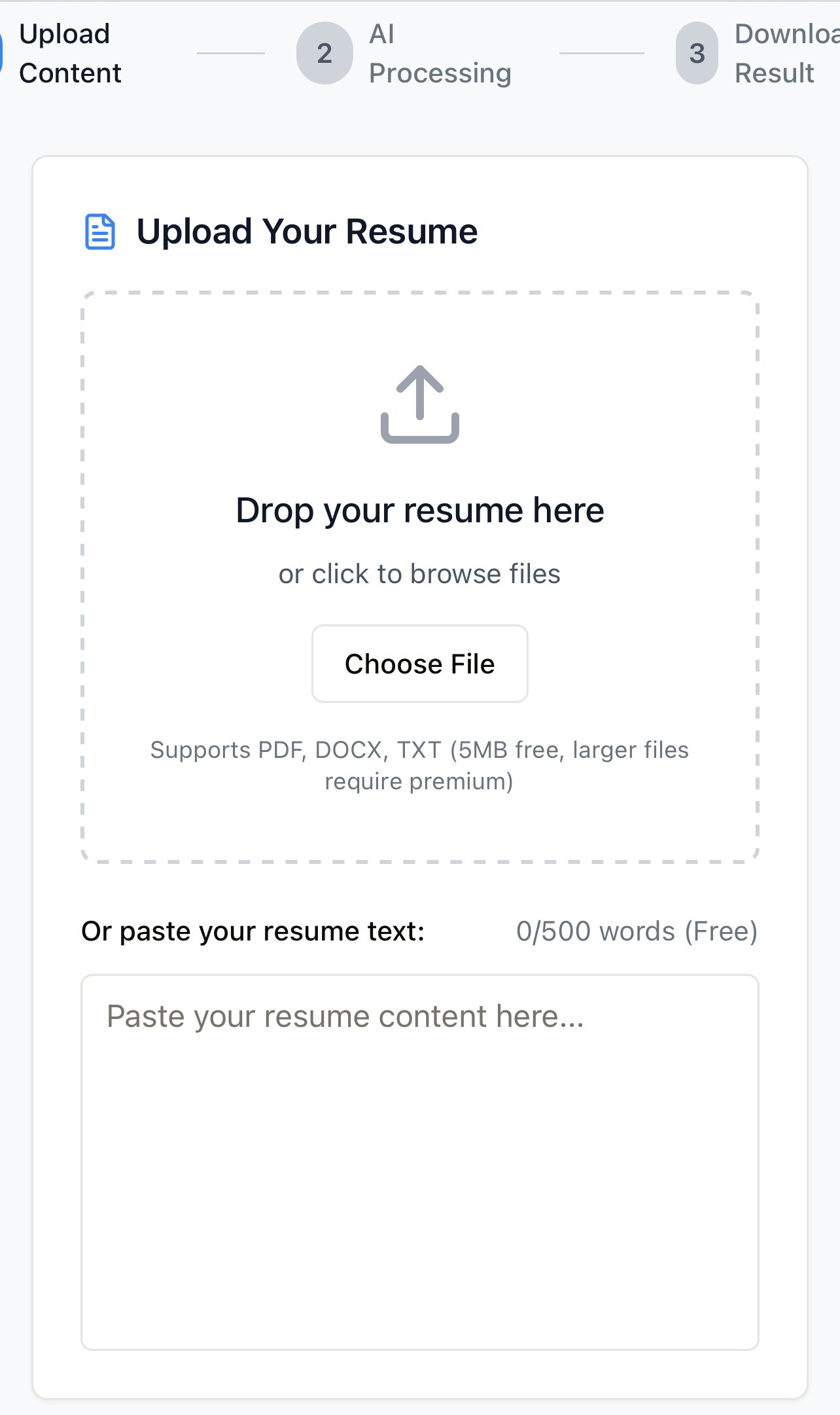 ResumeCheckerAI media 1