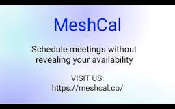 Meshcal media 1
