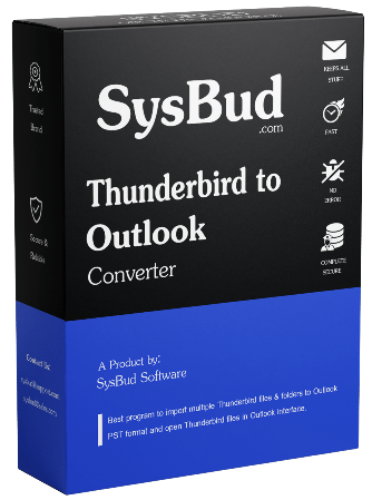 SysBud Thunderbird to Outlook Converter