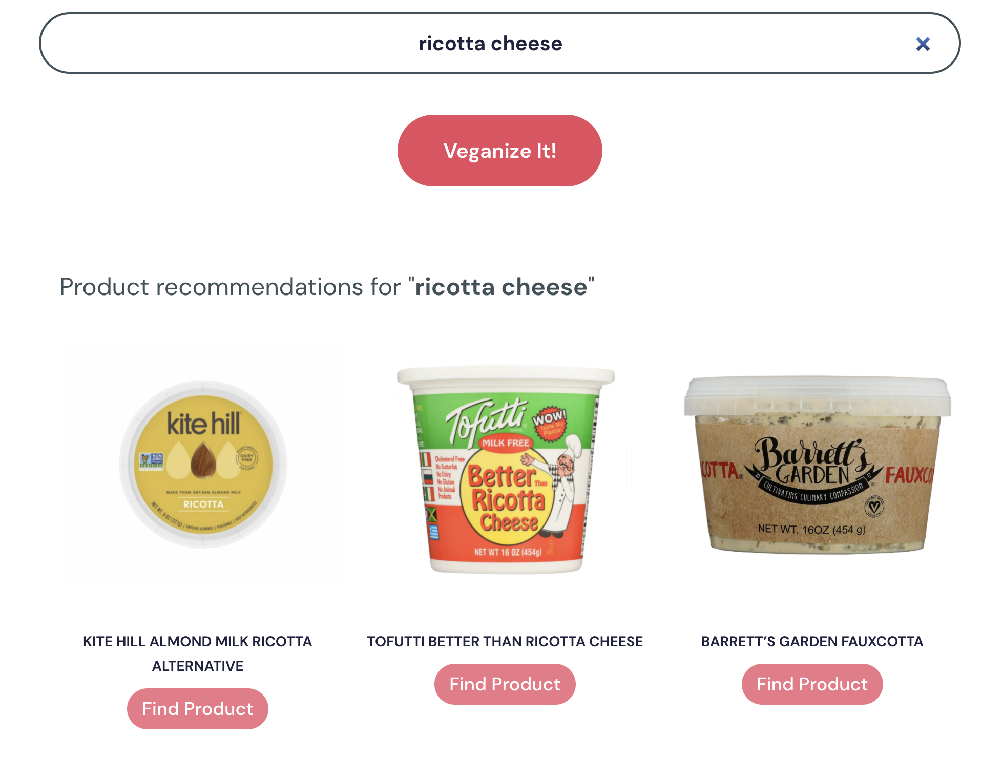 EatKind - Veganize any recipe! gallery image