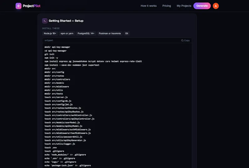 ProjectPilot screenshot 6