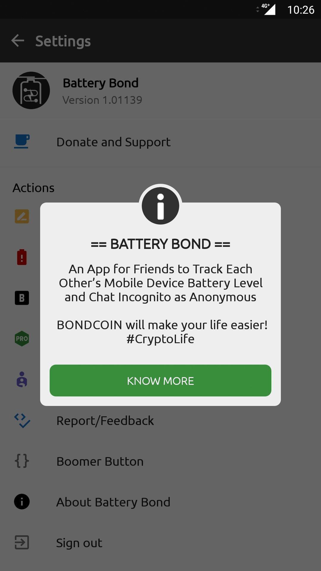 Battery Bond | Chat Incognito - BONDCOIN [BETA] gallery image