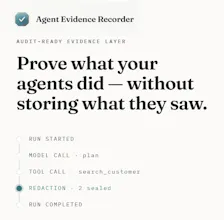 Agent Evidence Recorder gallery image