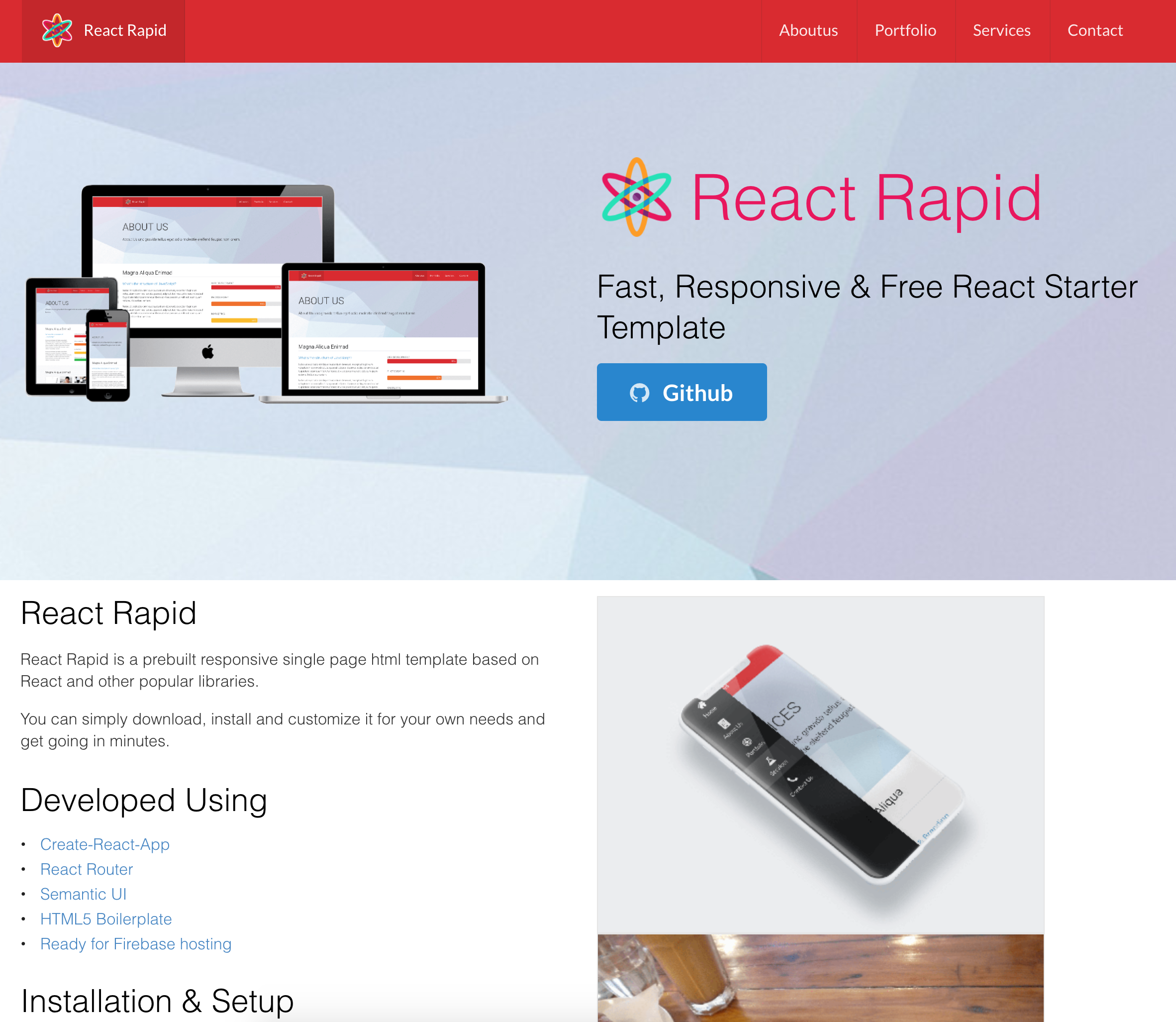 React-Rapid