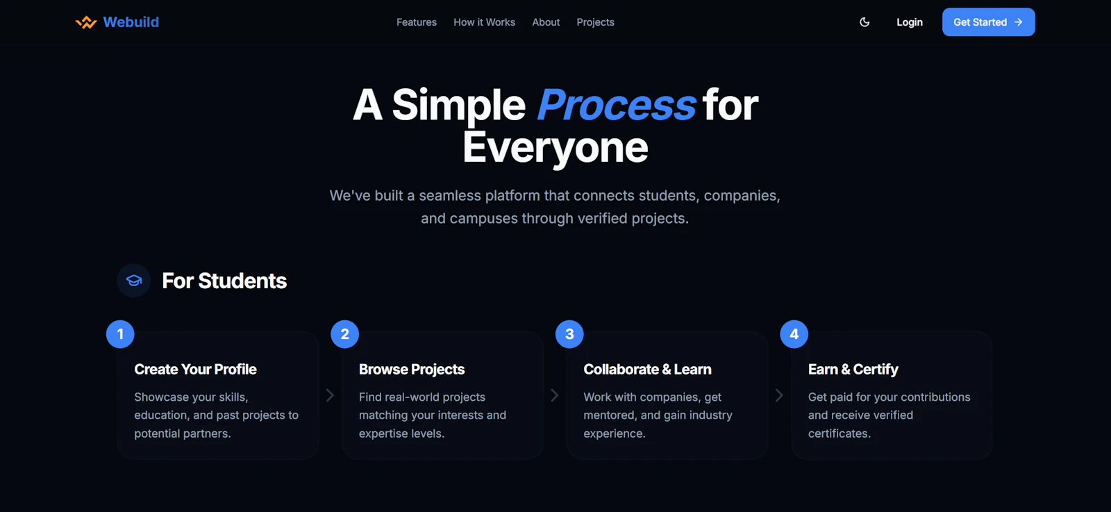 Webuild screenshot 2