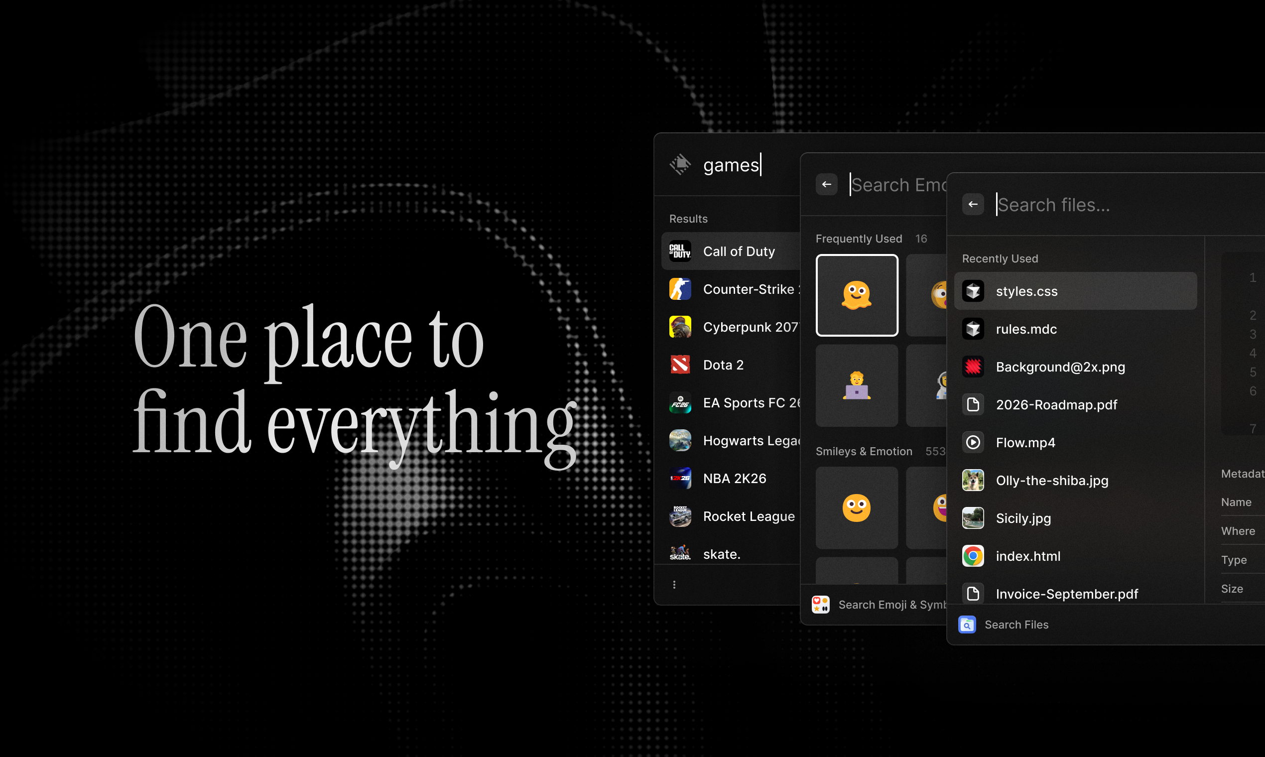 Raycast for Windows - Screenshot 4 showing product features and functionality