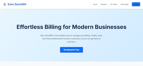 Saini QuickBill gallery image