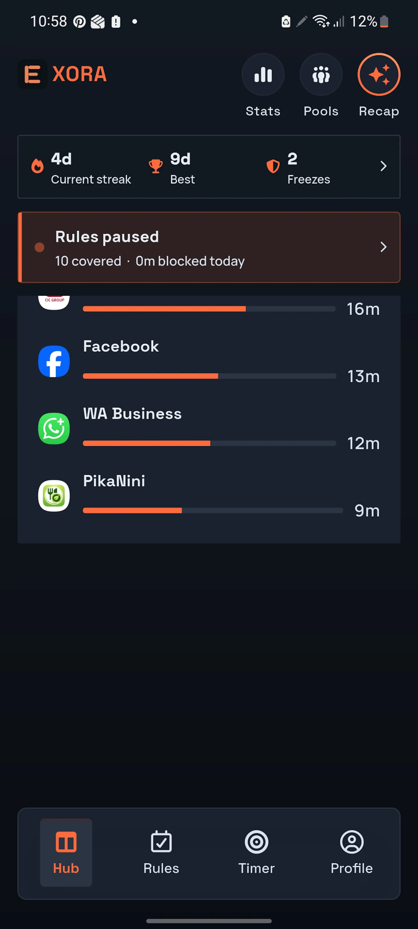 Exora screenshot 3