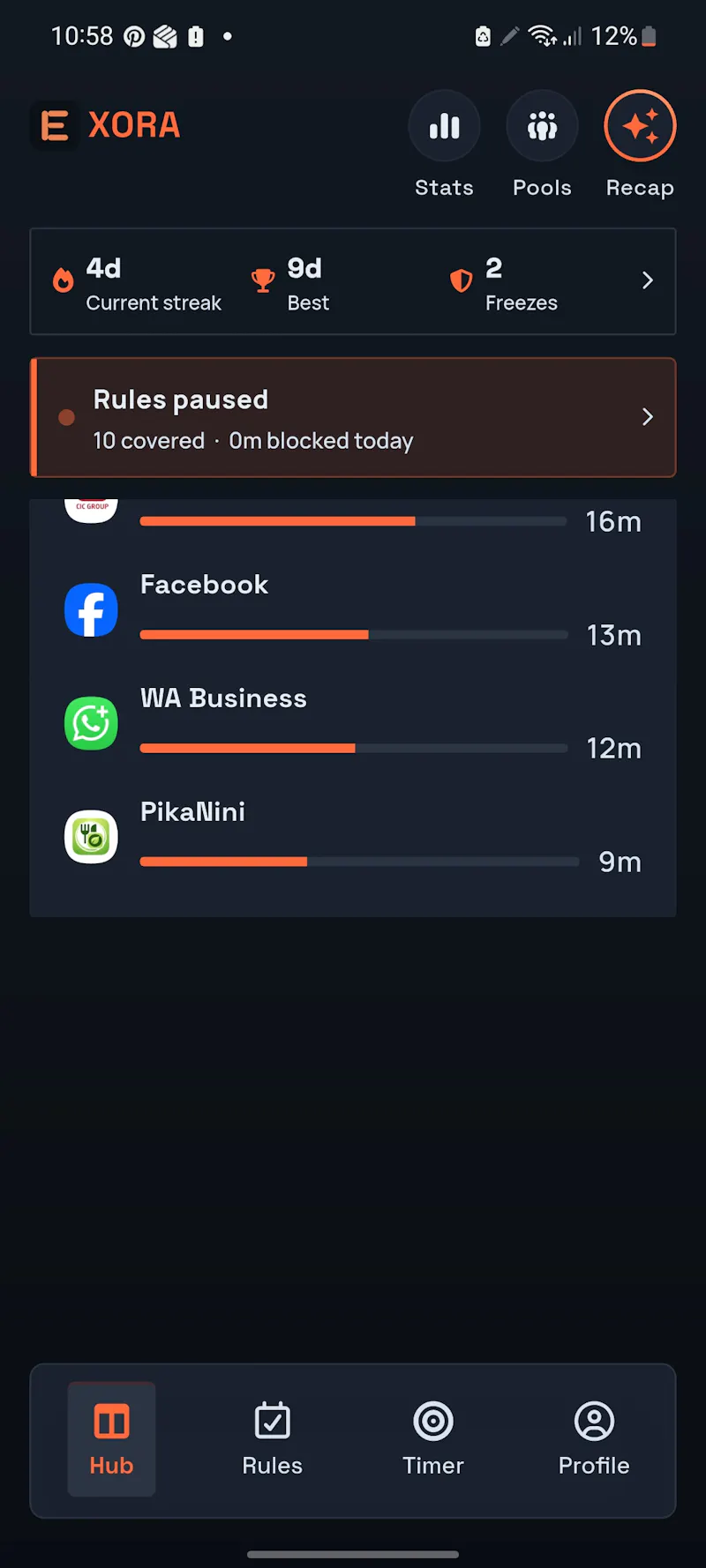 Exora screenshot 3