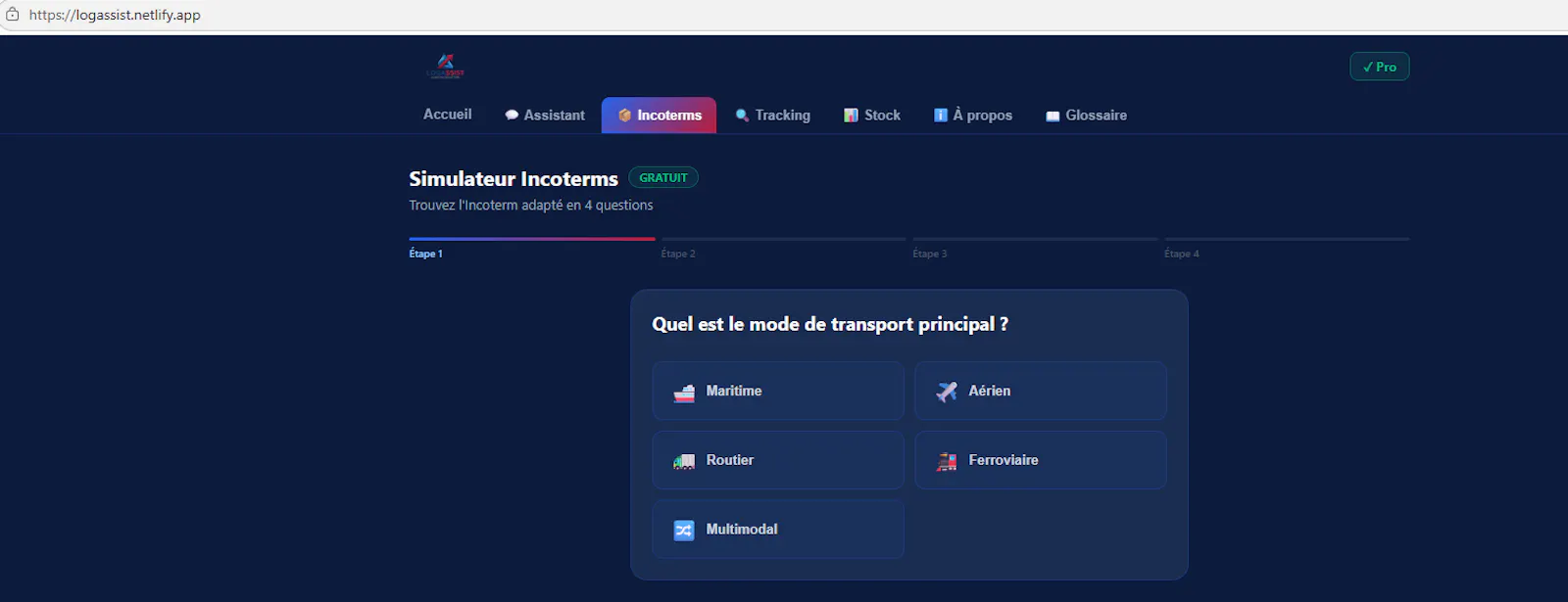 Logassist - Assistant IA supply chain screenshot 2