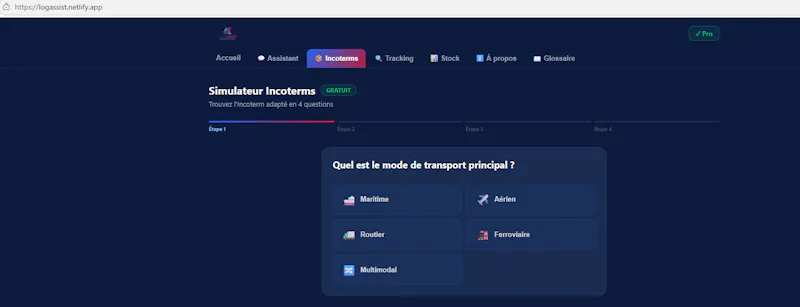 Logassist - Assistant IA supply chain screenshot 2