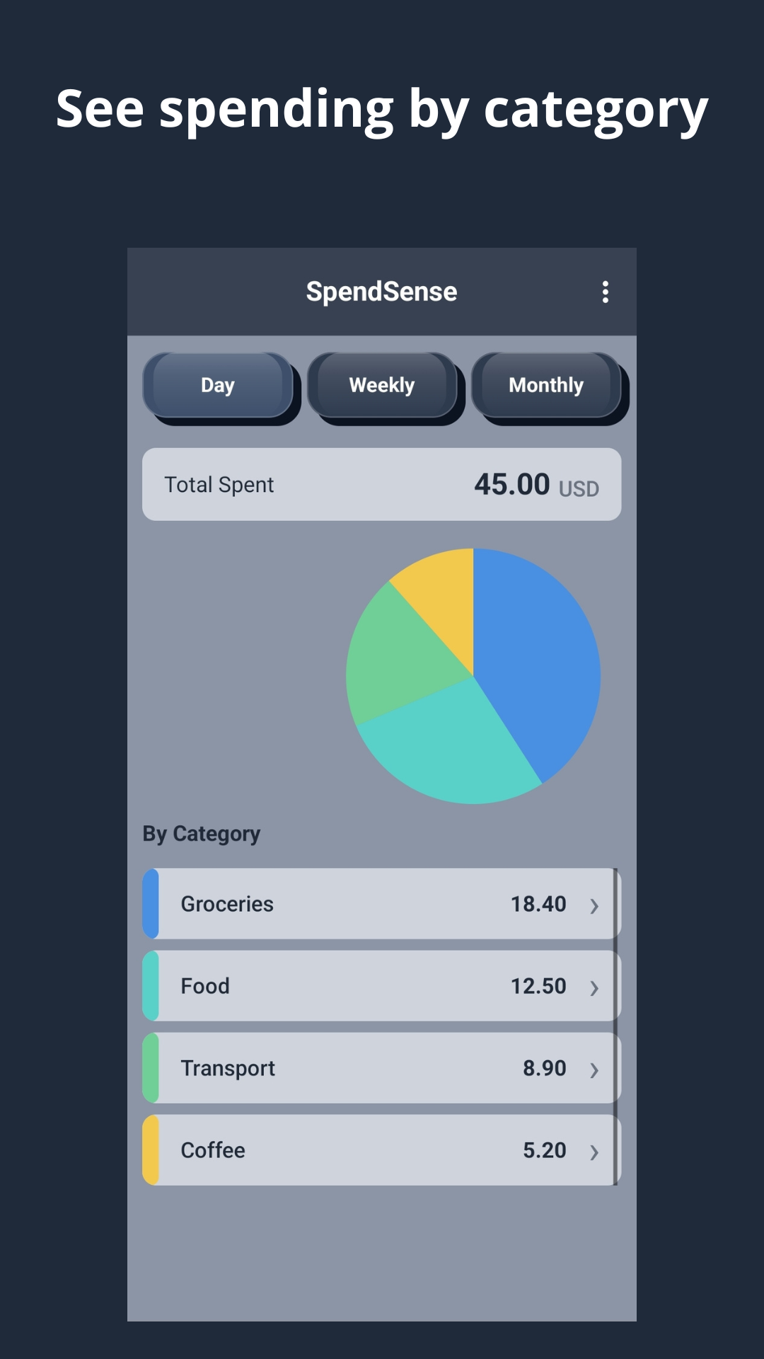 SpendSense Expense Tracker gallery image
