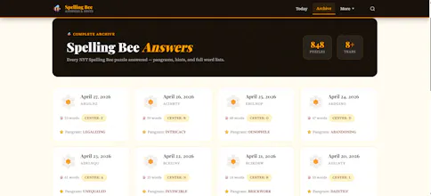 NYT Spelling Bee Helper gallery image