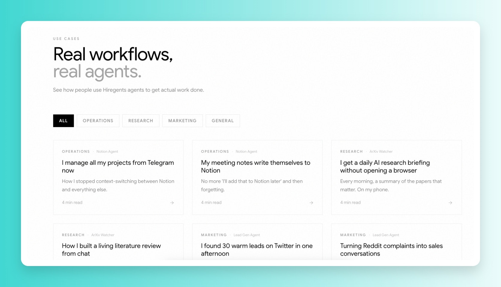 Personal AI Agent in minutes gallery image