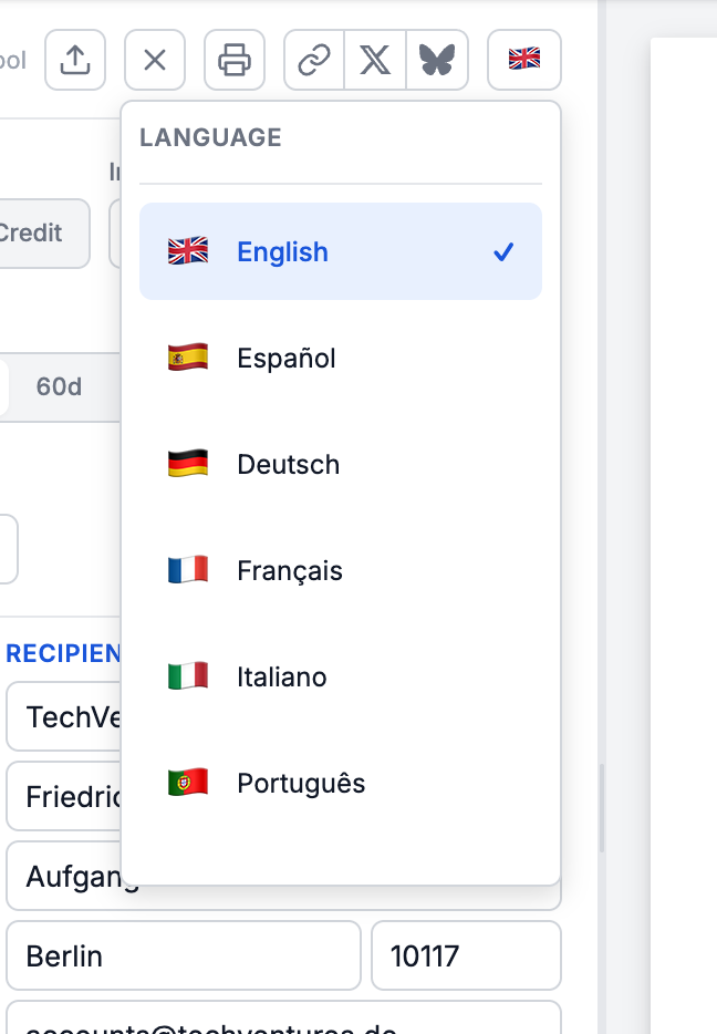 Create Invoices gallery image