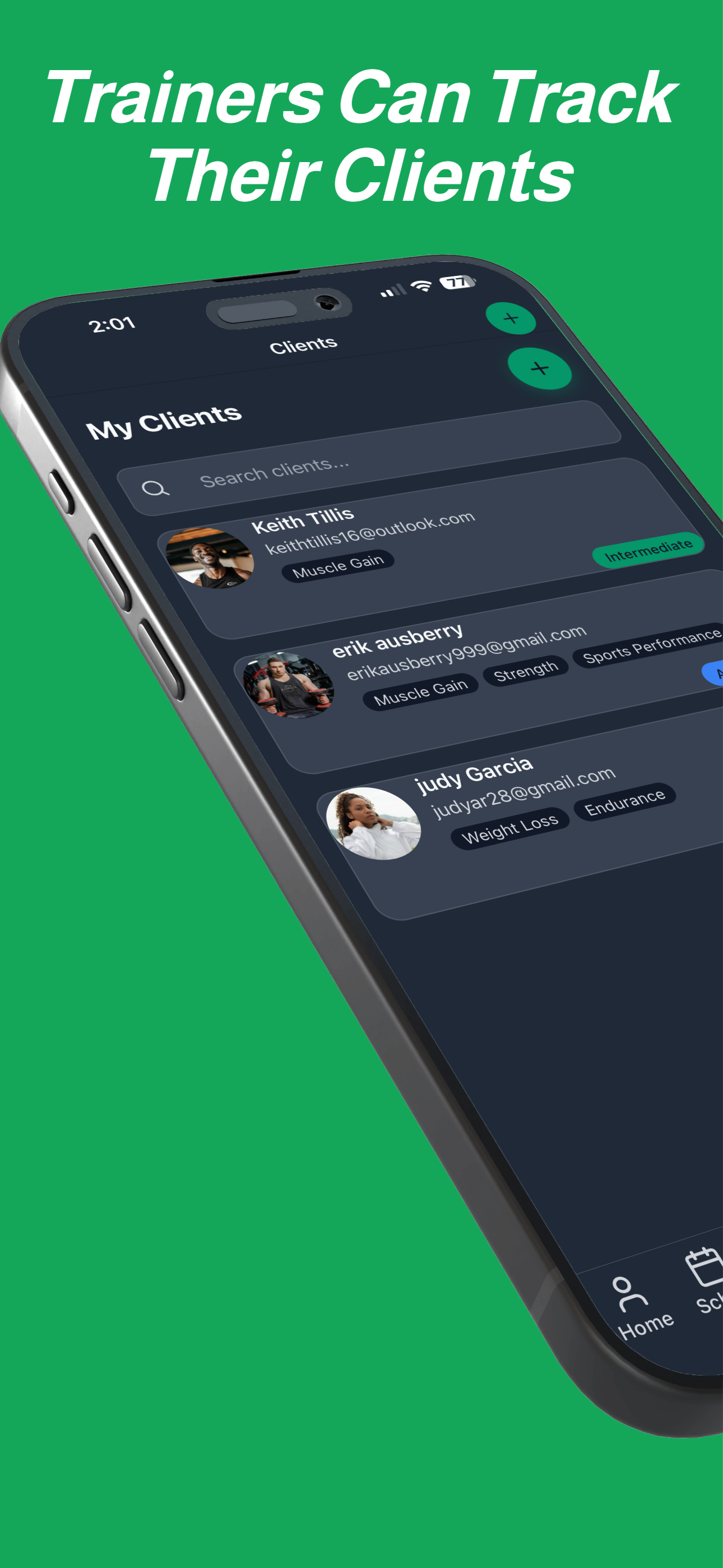 TrainFitConnections - Screenshot 4 showing product features and functionality
