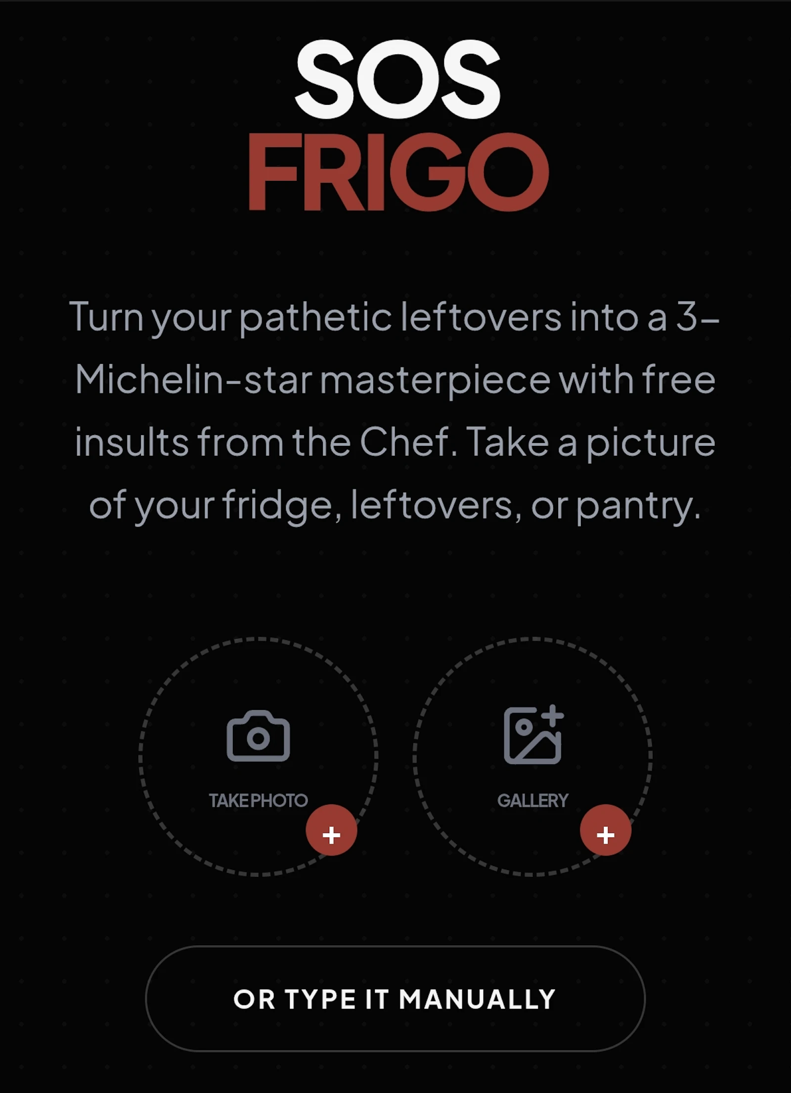 SOS FRIGO screenshot 2