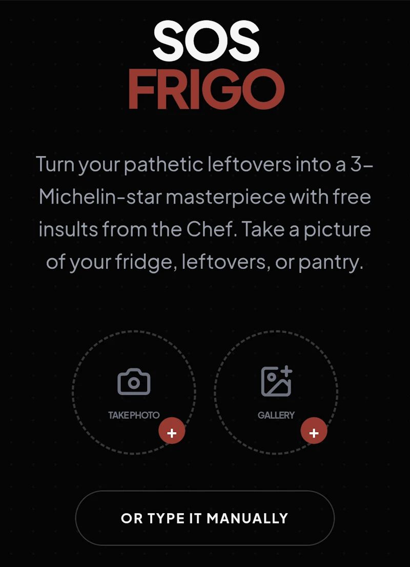 SOS FRIGO screenshot 2