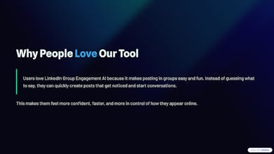 LinkedIn Group Engagement AI gallery image