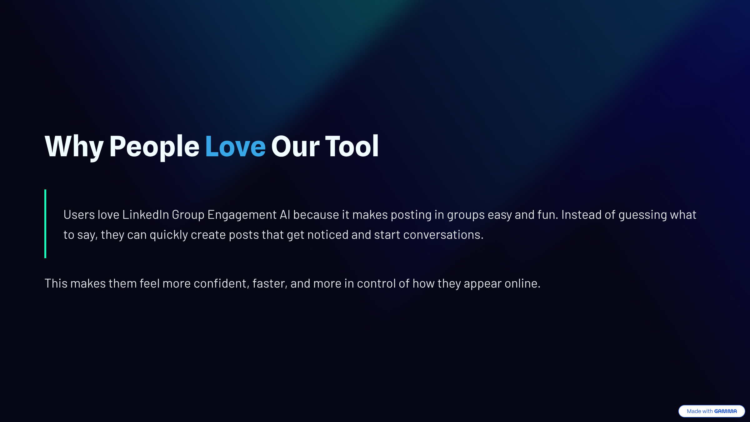 وسائط LinkedIn Group Exagement AI - اكتب منشورات مجموعة LinkedIn التي تحصل على مشاركة حقيقية 6