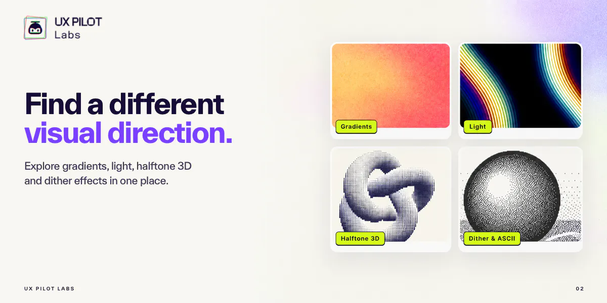 UX Pilot Labs gallery image