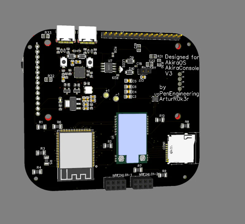 AkiraConsole screenshot 1