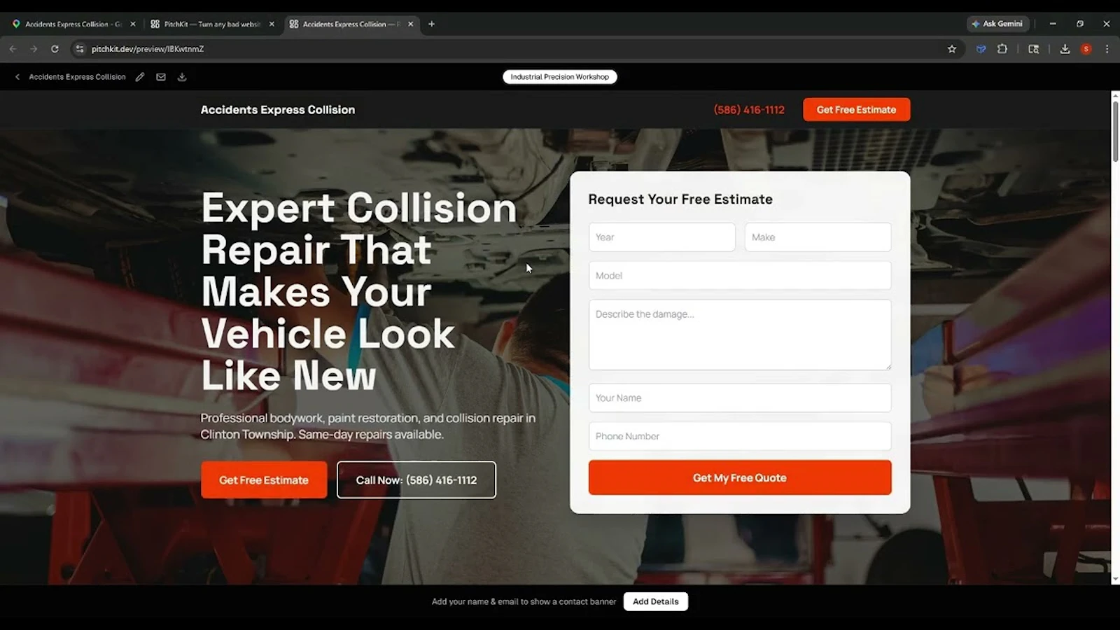 PitchKit screenshot 1 (video preview)