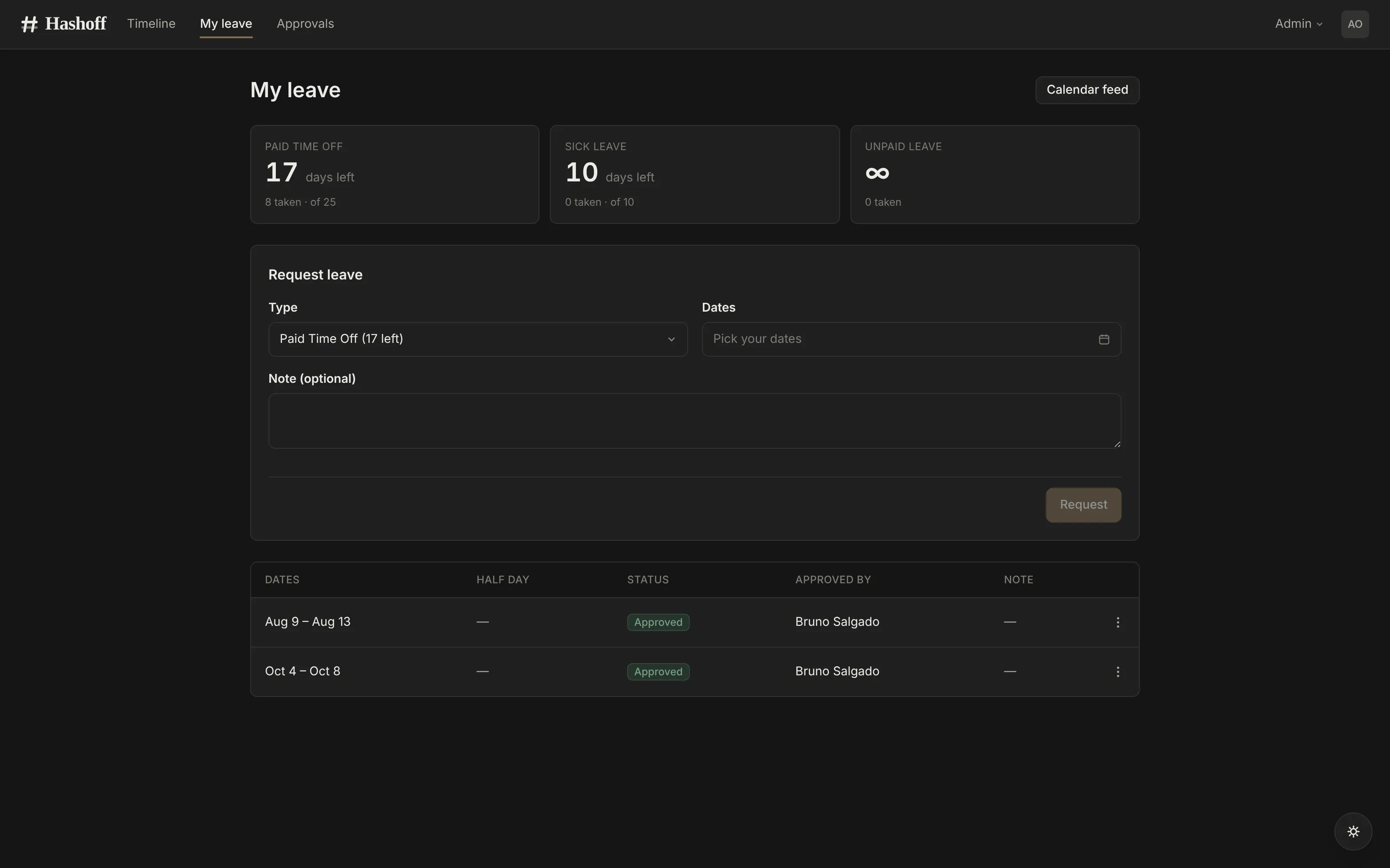 Hashoff gallery image