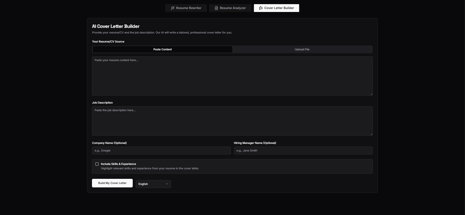 ELCV.APP - AI REVISA Builder - Construya un CV profesional con IA en 1 minuto, sin registro media 5