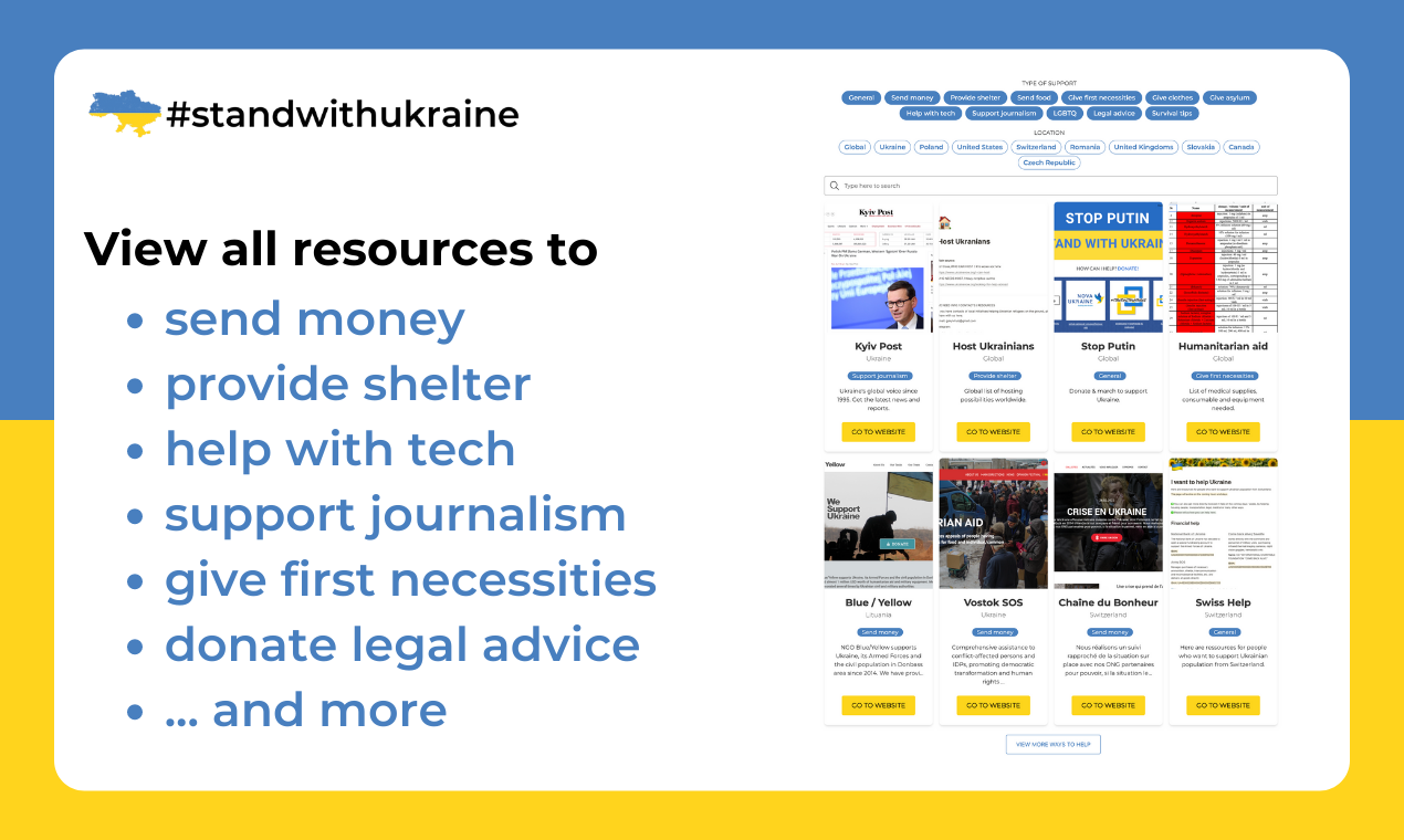 #standwithukraine gallery image