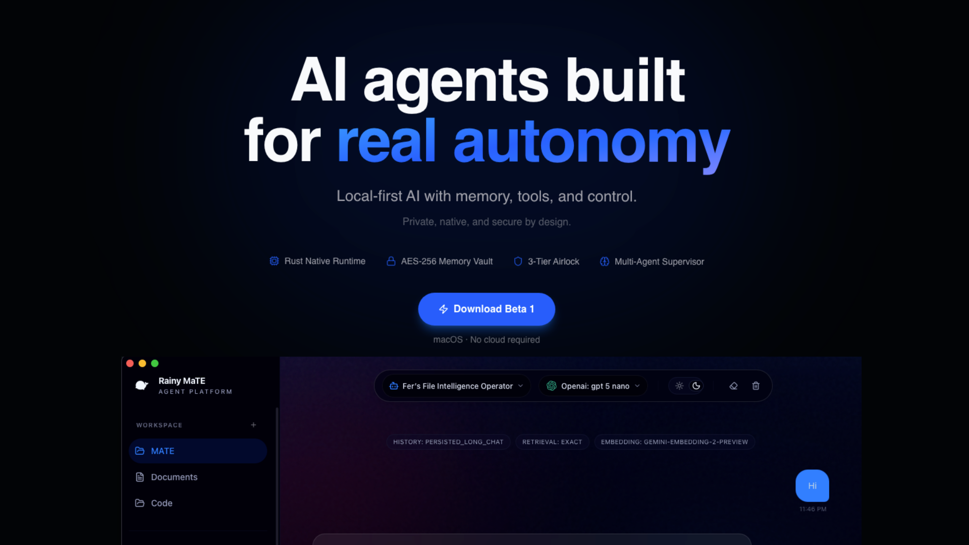 Rainy MaTE gallery image