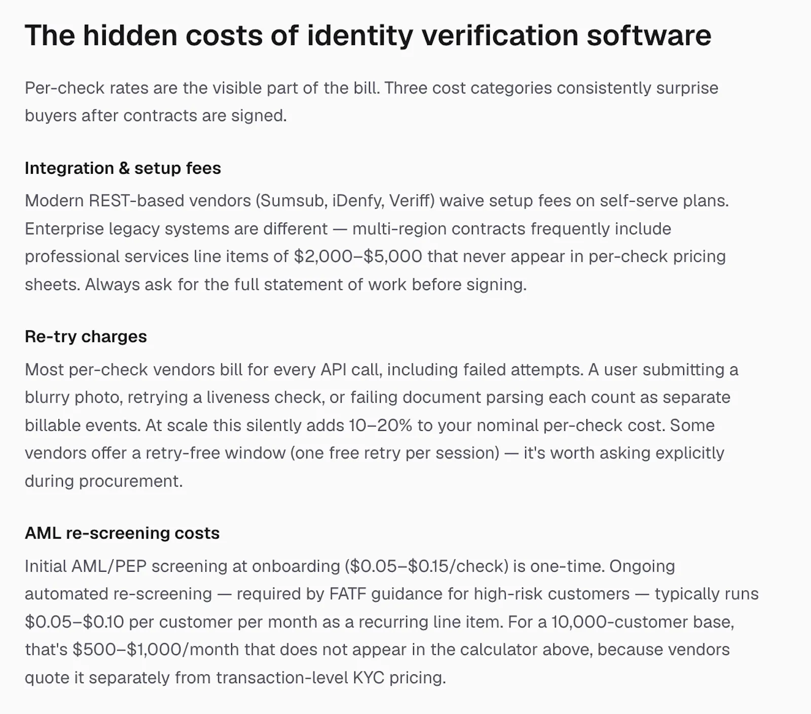 KYC Cost Calculator by PrimeBiometry screenshot 5
