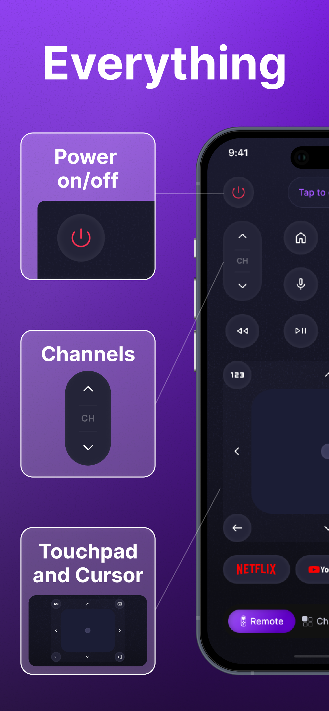 Smart Remote Control for TV. gallery image