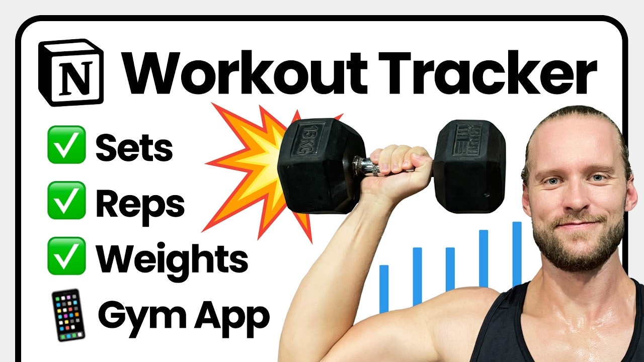 Workout Tracker Pro for Notion gallery image
