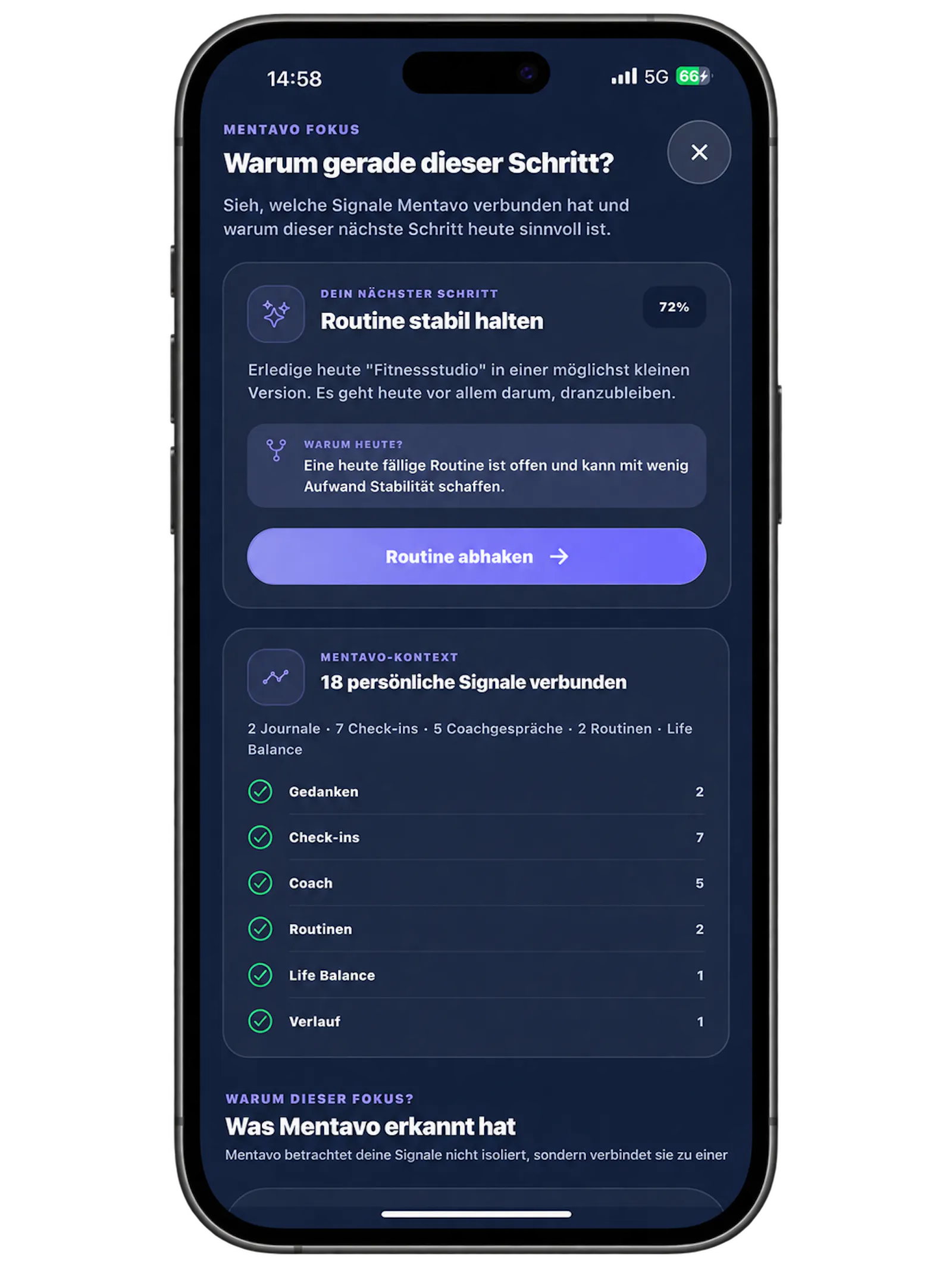 Mentavo screenshot 4