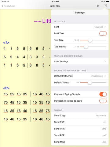 TextMusic gallery image