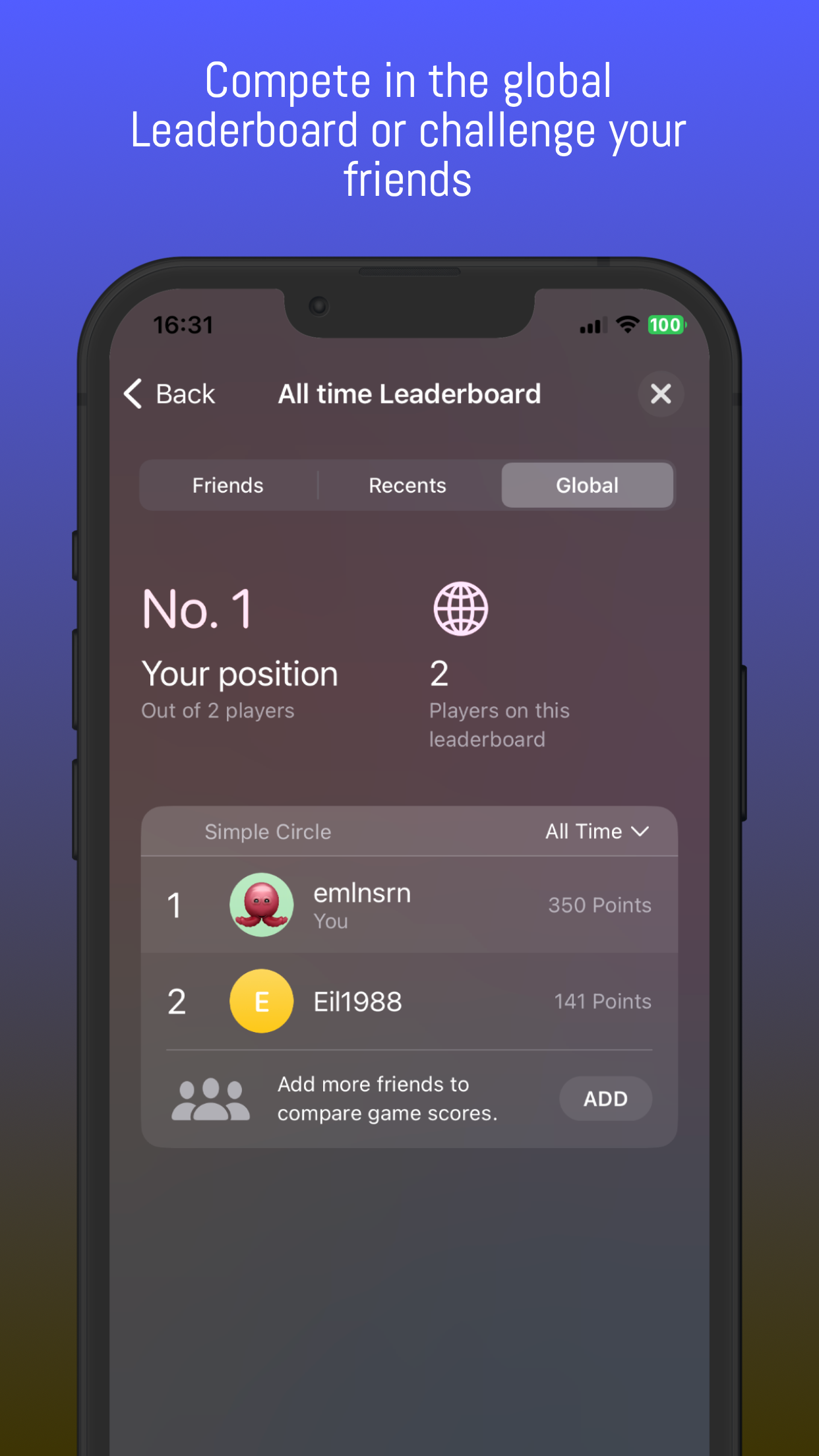 Einfacher Kreis - Ein einfaches, unterhaltsames und schnelles Tap-iOS-Spiel Medien 4