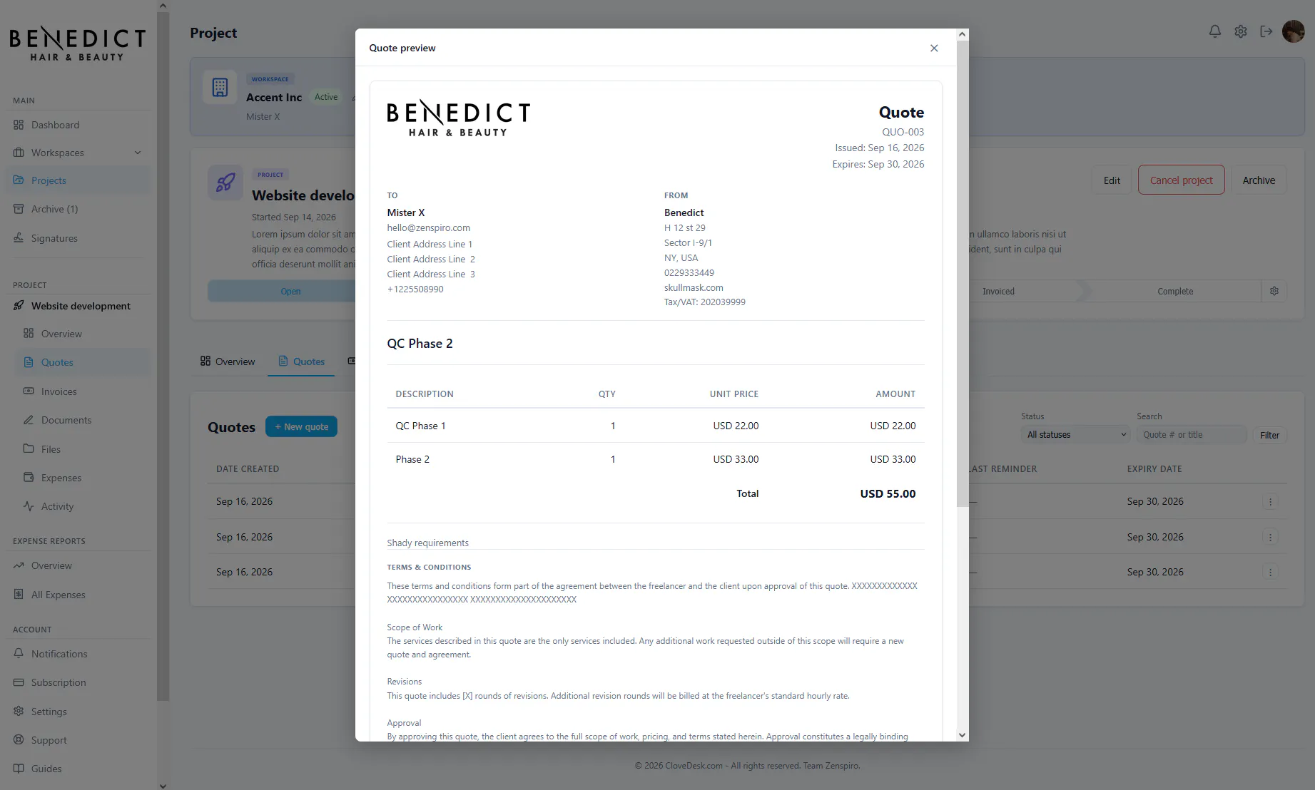 CloveDesk gallery image