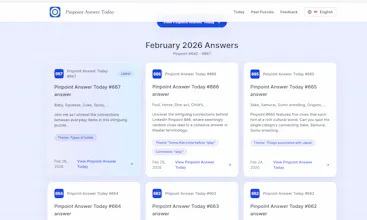 Pinpoint Answer Today gallery image
