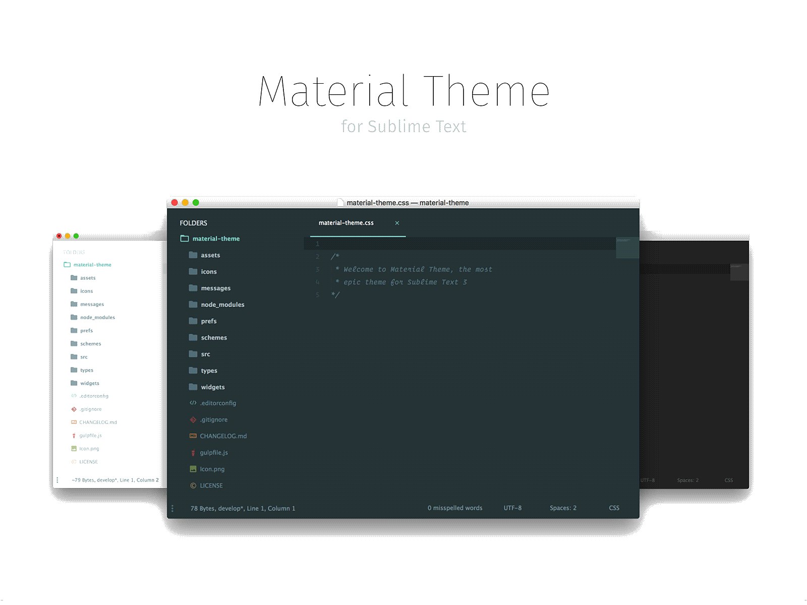 Material Theme for Sublime Text 3 gallery image