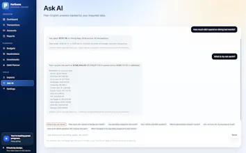 Perfinova: Personal Finance for Mac gallery image