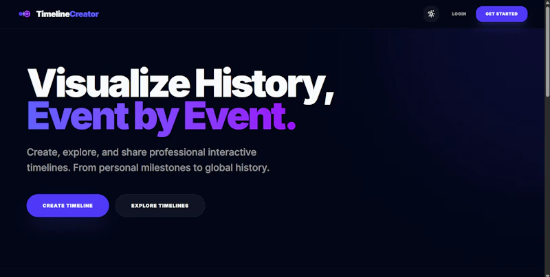 Timeline Creator screenshot 1