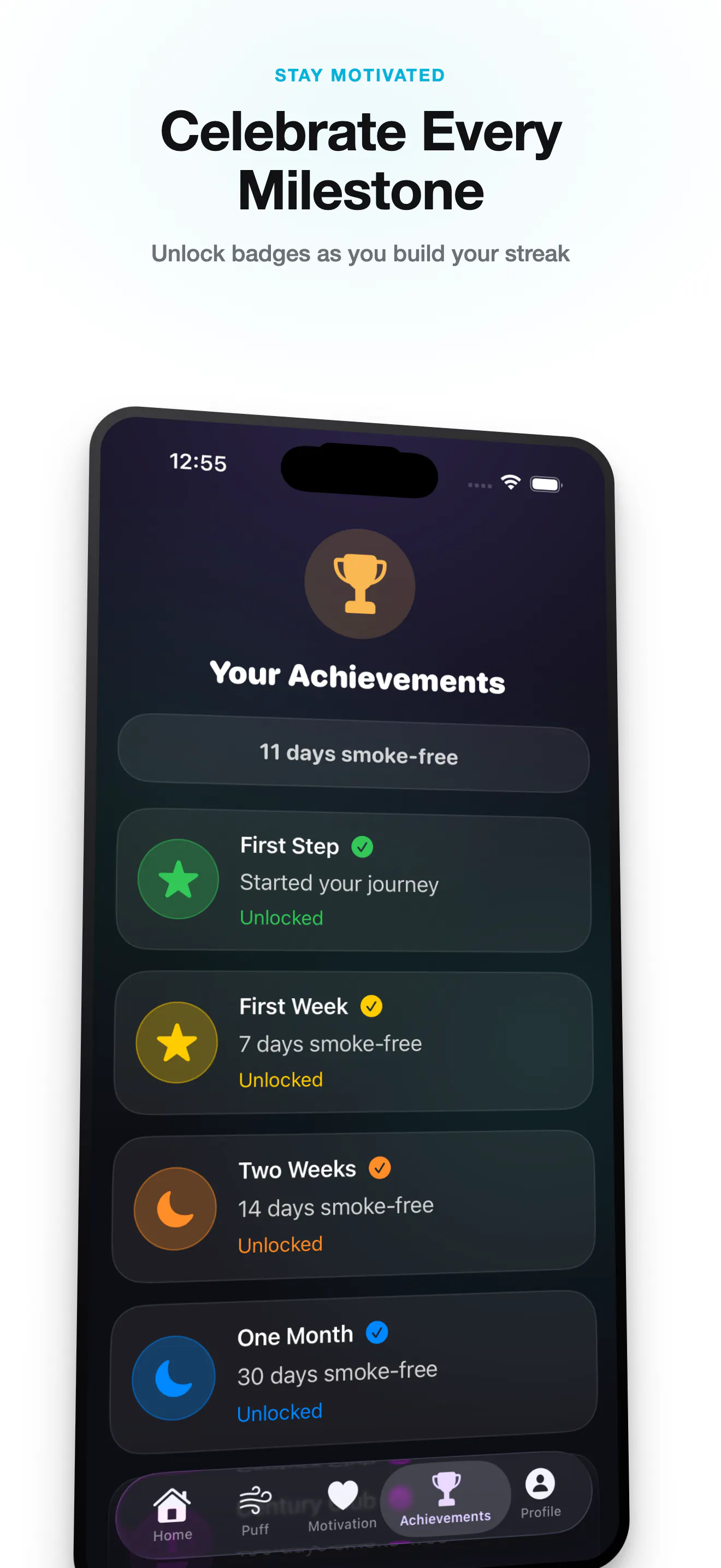 QuitVape 2.0 — Redesigned + Premium gallery image