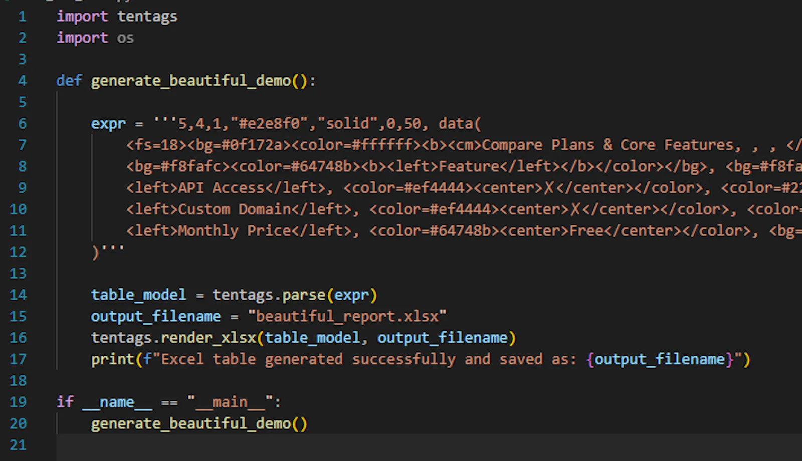 TenTags – Declarative (IR) for Documents screenshot 4