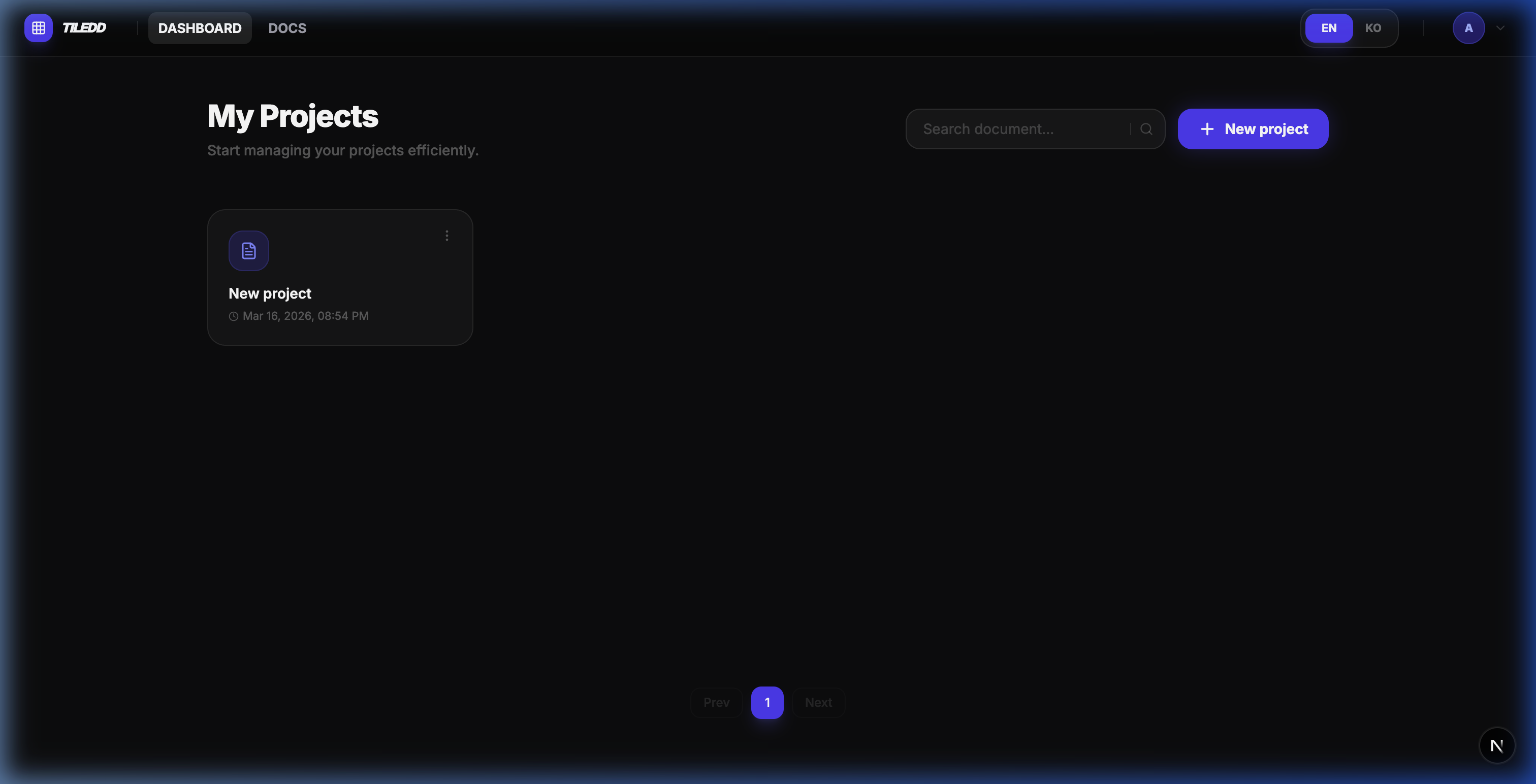 TileDD - Main product screenshot demonstrating key features and user interface