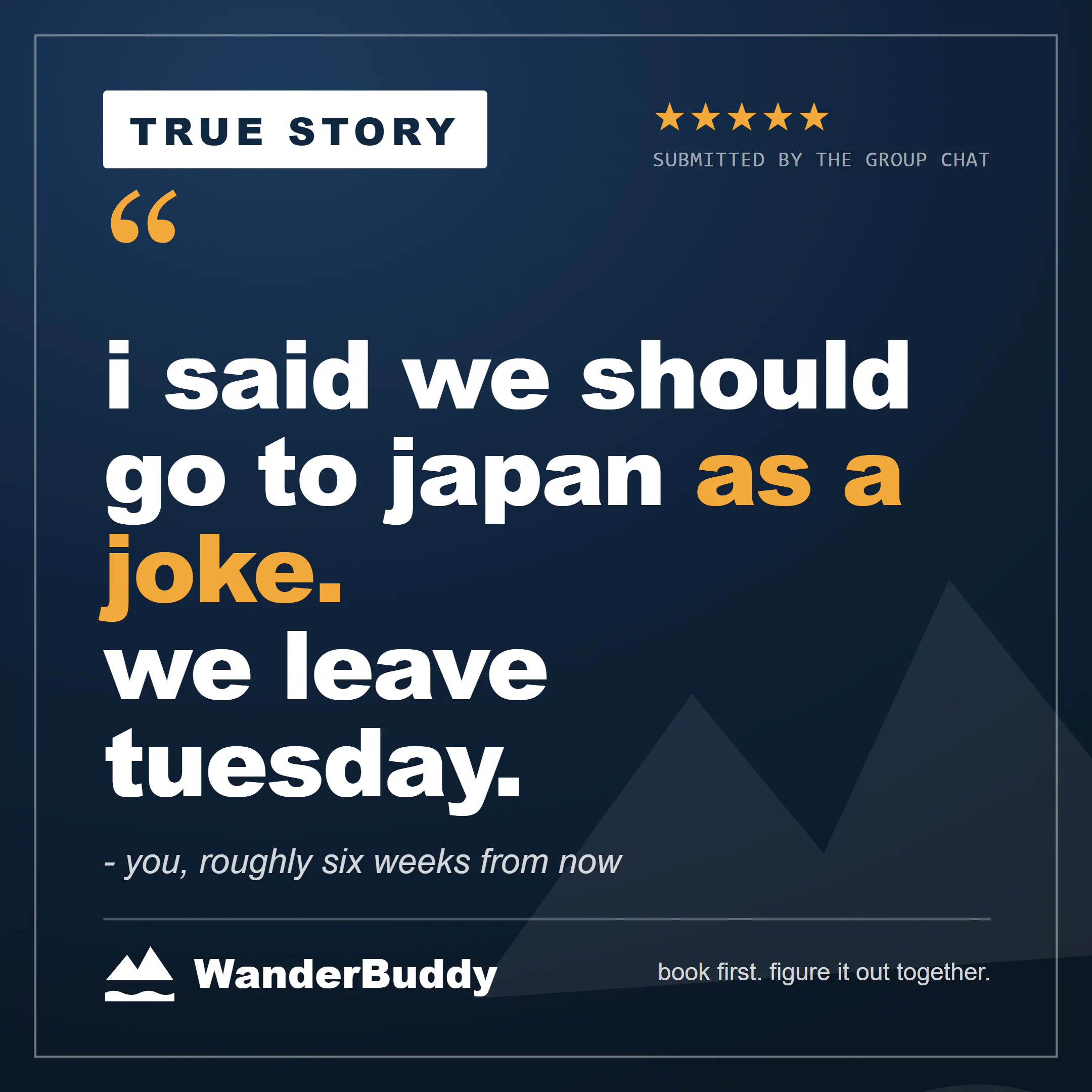 WanderBuddy gallery image