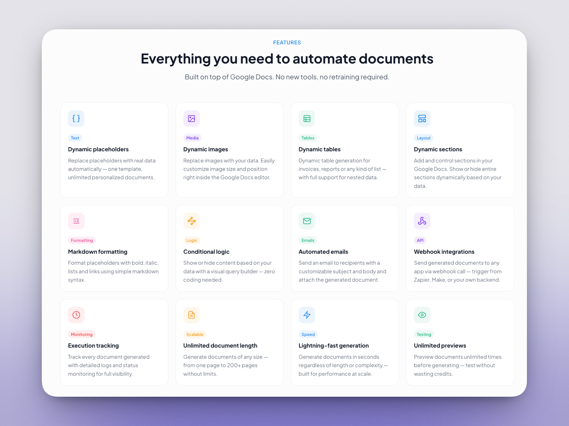 GDocify - Simplest way to automate GDocs gallery image