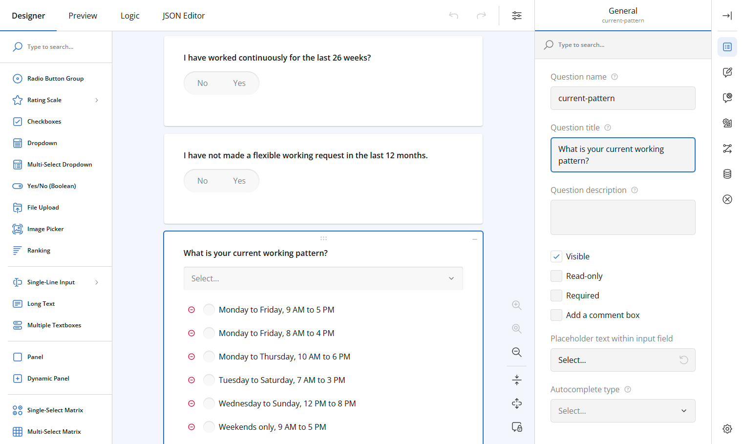 Media SurveyJS v2.0 5